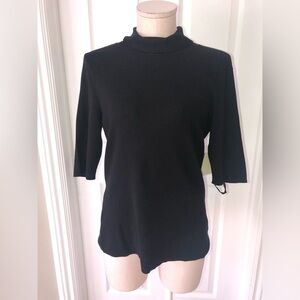 Coldwater Creek turtleneck elbow sleeves sweater